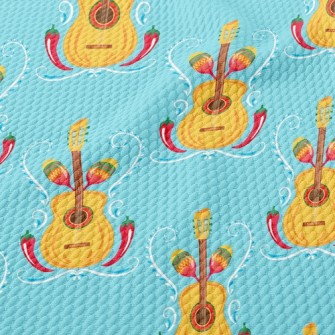 Jalapeño Guitar Birdseye Piqué