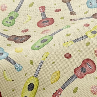Coconut And Ukulele Performance Linen