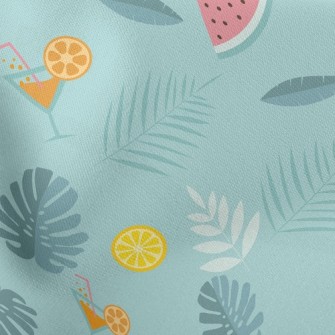 Tropical Fruit Cocktail Stretch Ponte