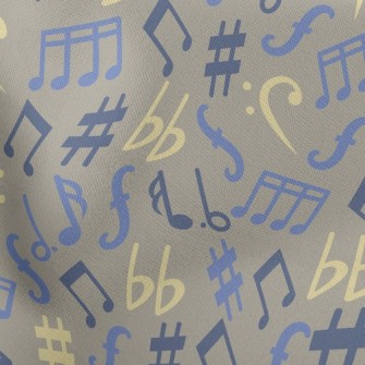 Note Symbol Stretch Ponte