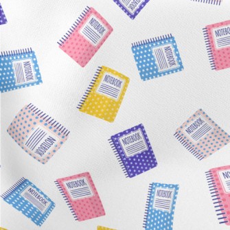 Color Dot Notebook Stretch Ponte