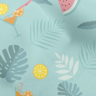 Tropical Fruit Cocktail Micro Fleece