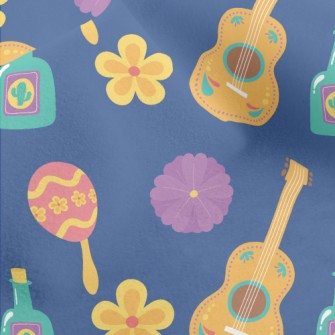 Mexican Guitar Micro Fleece