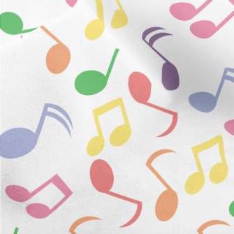 Colorful Notes Micro Fleece