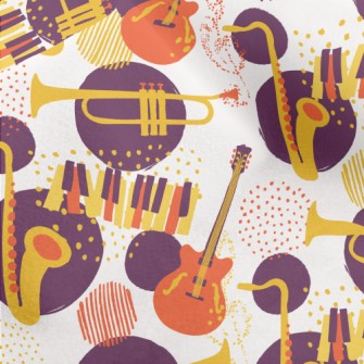 Jazz Instrument Micro Fleece