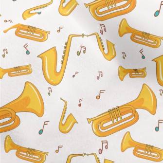 Various Trumpet Instruments Micro Fleece