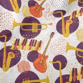 Jazz Instrument Minky