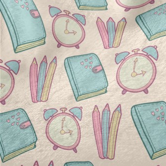 Alarm Clock Book And Pen Minky