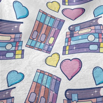 Three Color Love Book Minky