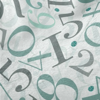 Arabic Numerals Minky