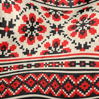 Ethnic Style Knitting Minky
