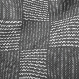 Horizontal Strip Knitting Minky