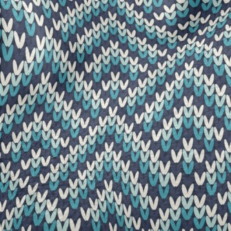 Diamond Wool Knit Minky