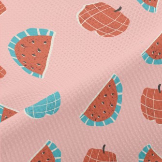 Play With Plaid Watermelon Piqué