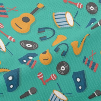 Microphones And Musical Instru Piqué
