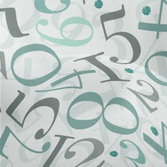 Arabic Numerals Lightweight Performance Linen