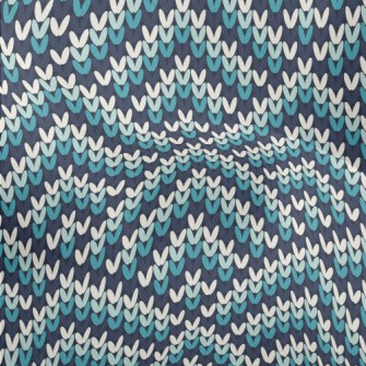 Diamond Wool Knit Lightweight Performance Linen