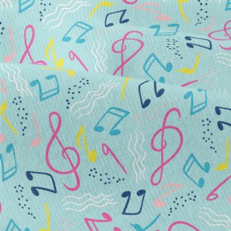Wavy Flowing Notes Modern Jersey