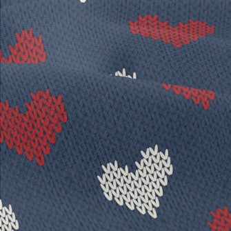 Valentine's Day Heart Knit Modern Jersey