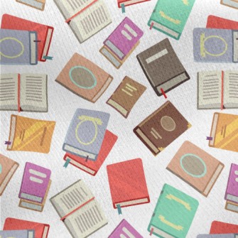 Different Kinds Of Books Jersey Backed Fleece