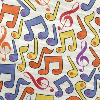 Colorful Pen Graffiti Notes Pongee