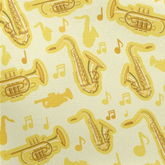 Trumpet Saxophone Pongee