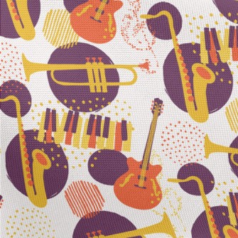 Jazz Instrument Pongee