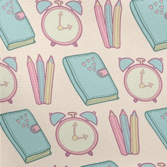 Alarm Clock Book And Pen Pongee