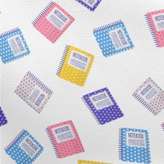 Color Dot Notebook Pongee