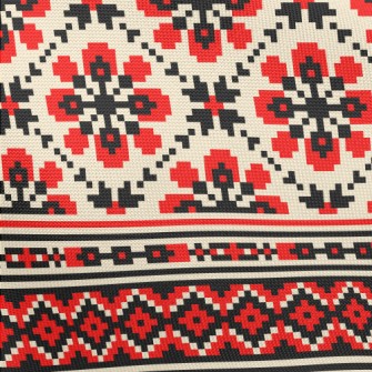 Ethnic Style Knitting Pongee