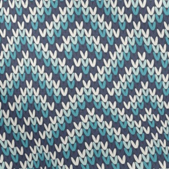 Diamond Wool Knit Pongee