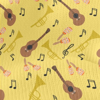 Guitar Tambourine Horn Stretch Jersey