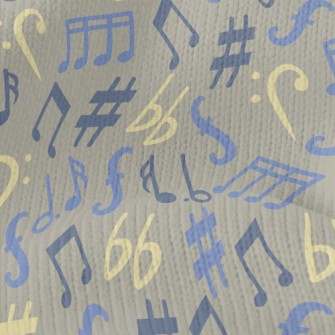 Note Symbol Stretch Jersey