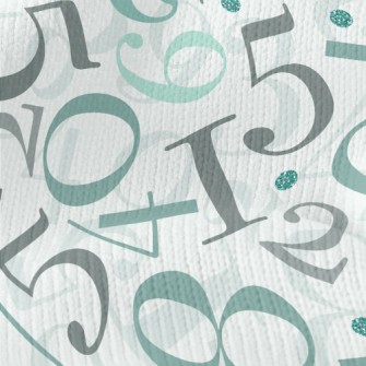 Arabic Numerals Stretch Jersey
