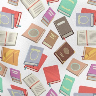 Different Kinds Of Books Lightweight Cotton Poplin