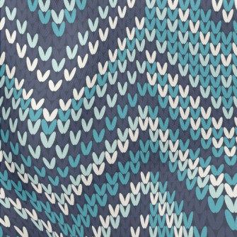 Love Arrow Knitted Lightweight Cotton Poplin