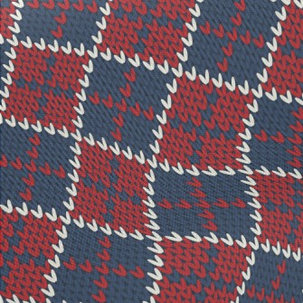 Plaid Love Knitted Midweight Cotton Poplin