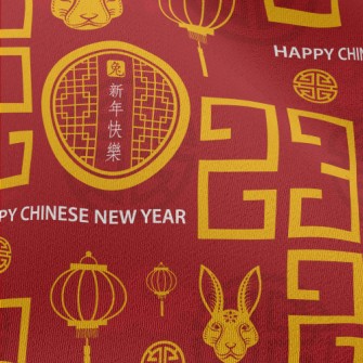 Chinese 2023 Pattern Chiffon