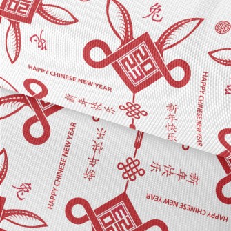 Rabbit Ear Chinese Knot Waterproof Oxford