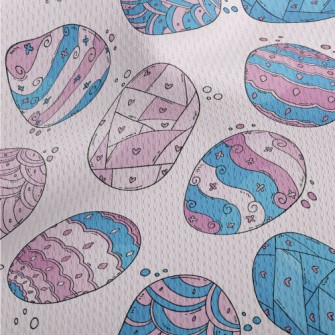 Fantasy Hand-painted Easter Eg Athletic Mesh Flat Back