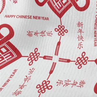 Rabbit Ear Chinese Knot Terry