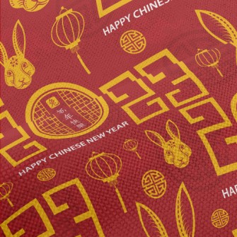 Chinese 2023 Pattern Performance Linen