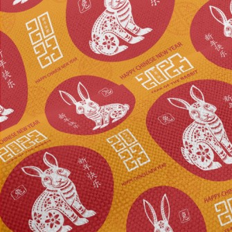 Beautiful Art Rabbit Performance Linen