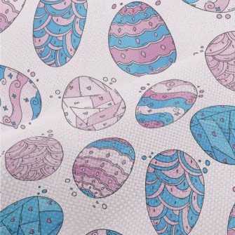 Fantasy Hand-painted Easter Eg Performance Linen