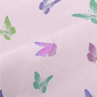 Colorful Beautiful Butterflies Performance Linen