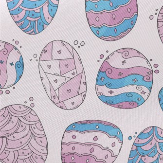 Fantasy Hand-painted Easter Eg Twill