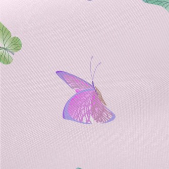 Colorful Beautiful Butterflies Twill