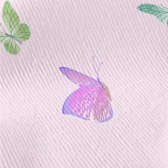 Colorful Beautiful Butterflies Standard Corduroy