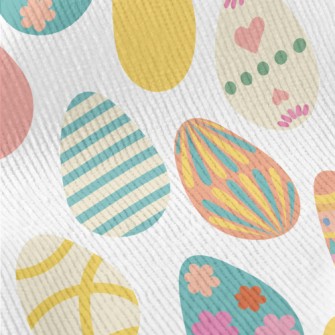 Vintage Hand-painted Easter Eg Standard Corduroy