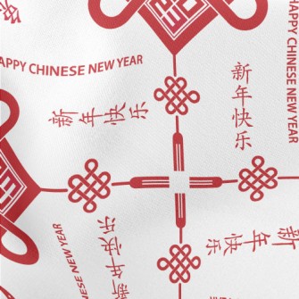 Rabbit Ear Chinese Knot Stretch Ponte